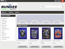 Tablet Screenshot of bungeesupply.com